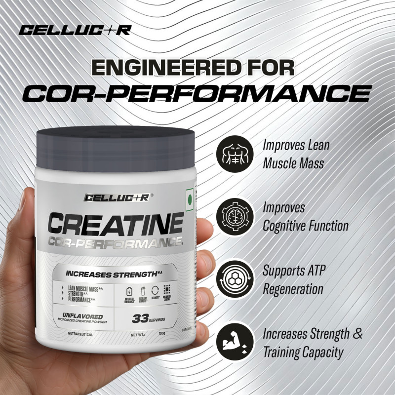 CELLUCOR Creatine Cor-Performance Unflavoured 33 Serving - 100Gm