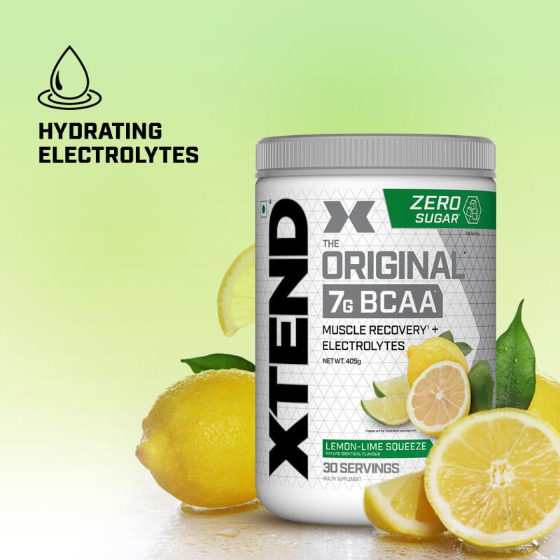 Xtend Original BCAA Lemon-Lime Squeeze 30 Serving - 405GM