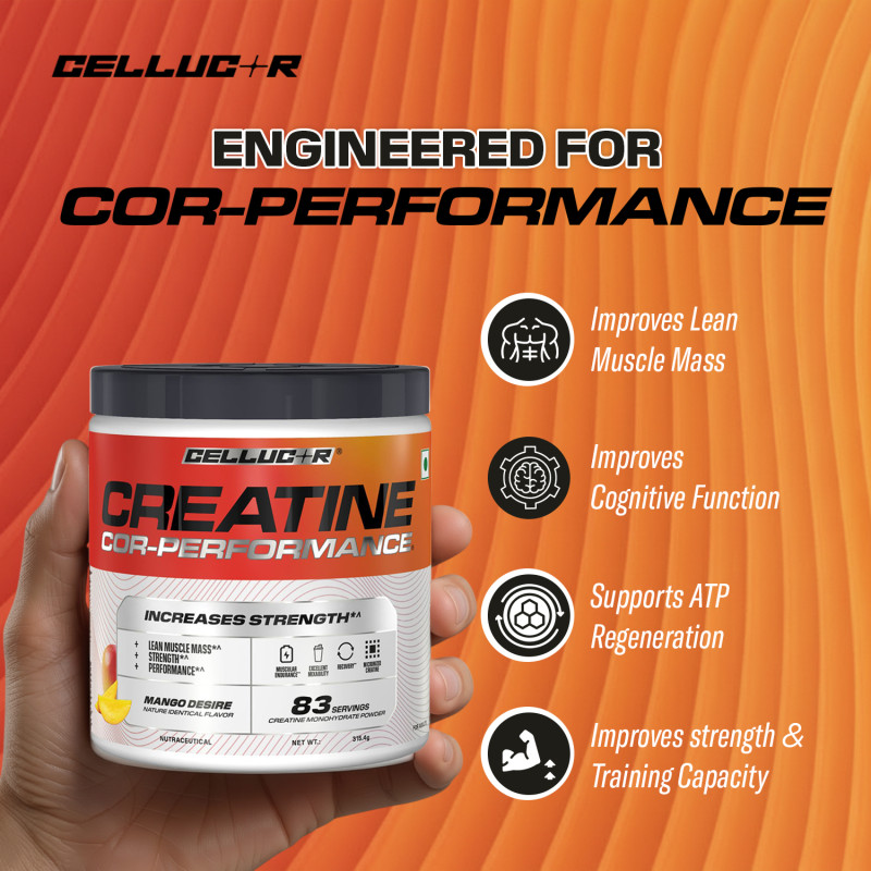 CELLUCOR Creatine Cor-Performance Mango Desire 83 Serving - 315Gm