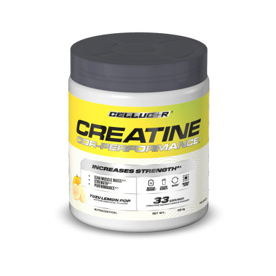 CELLUCOR Creatine Cor-Performance Yuzu Lemon Pop 33 Serving - 125Gm