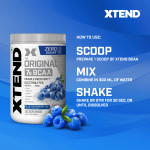 Xtend Original BCAA Blue Raspberry Ice 30 Serving - 420GM