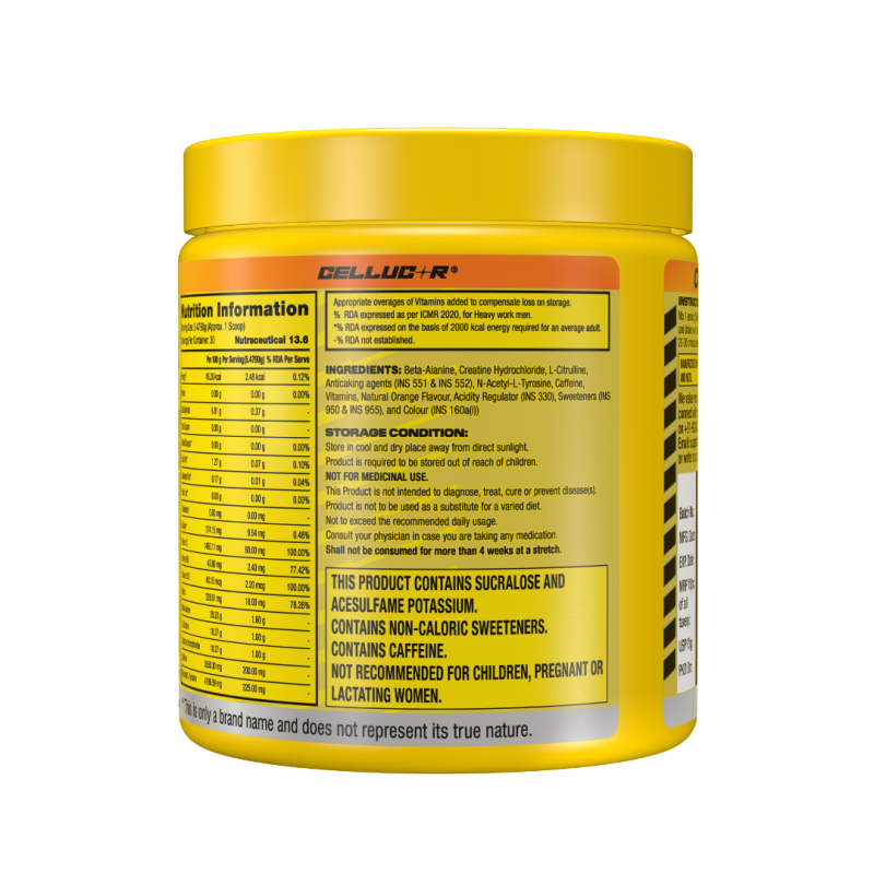 C4 ORIGINAL PRE WORKOUT ORANGE BURST 30 SERVING - 164GM