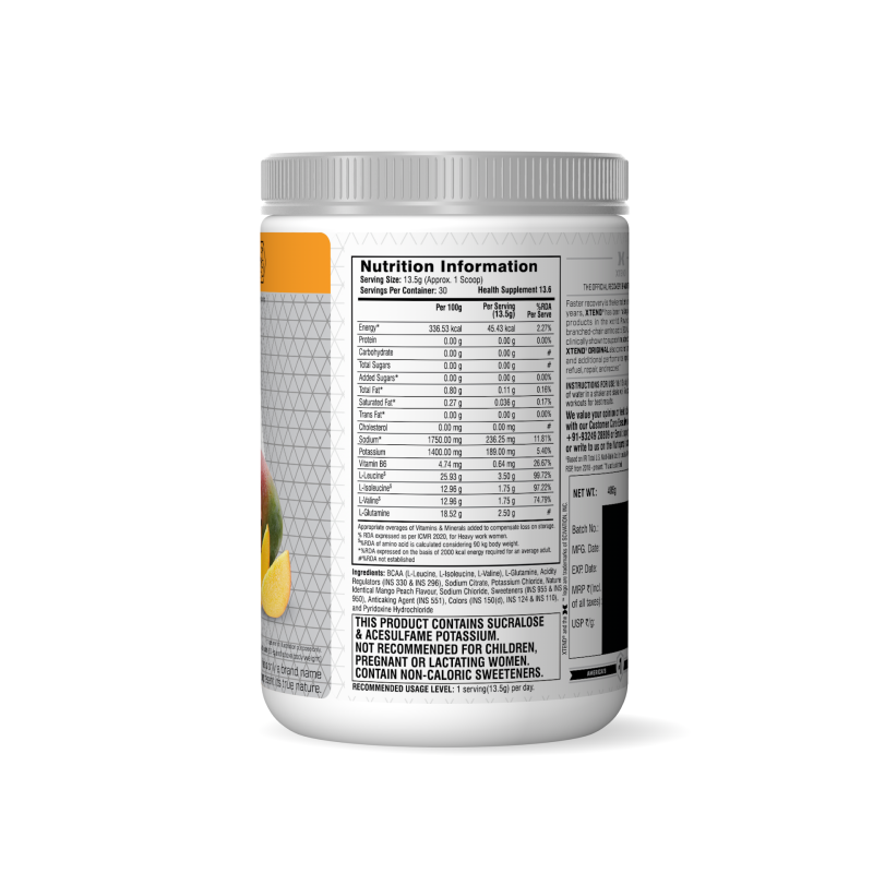Xtend Original BCAA Mango Madness 30 Serving -  405GM